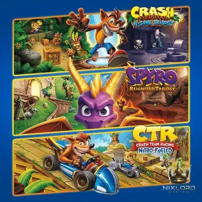 Crash™ + Spyro™ Triple Play Bundle